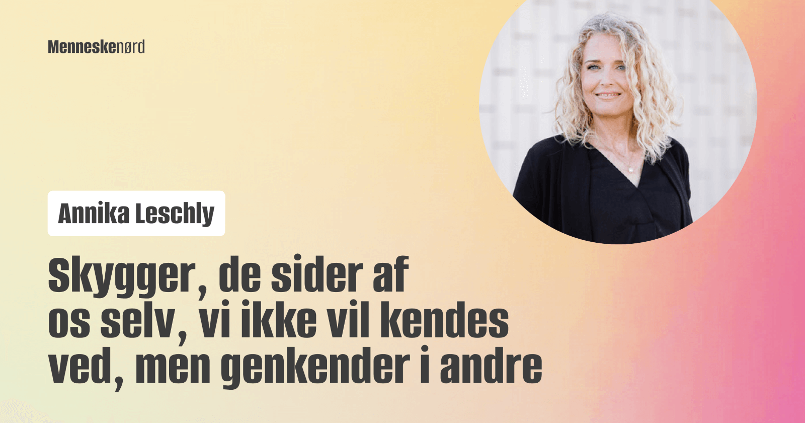 Podcastinterview om skyggearbejde